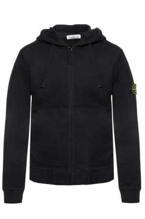 Sweatshirt with a logo application, zdjęcie 1 Sweatshirt with a logo application od Stone Island